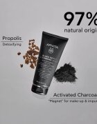 Apivita Cleansing Black Detox Cleansing Gel čistilni gel z aktivnim ogljem za obraz in oči 150 ml