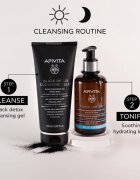 Apivita Cleansing Black Detox Cleansing Gel čistilni gel z aktivnim ogljem za obraz in oči 150 ml