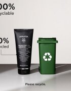 Apivita Cleansing Black Detox Cleansing Gel čistilni gel z aktivnim ogljem za obraz in oči 150 ml