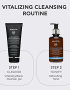 Apivita Cleansing Black Detox Jelly Cleanser čistilni gel z aktivnim ogljem 150 ml