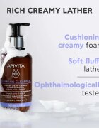 Apivita Cleansing Foaming Cleanser nežna čistilna pena 200 ml