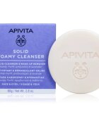 Apivita Cleansing Solid Foamy Cleanser čistilno trdo milo z vlažilnim učinkom 80 g