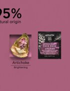 Apivita Express Beauty Brightening Face Mask Artichoke intenzivna vlažilna maska z AHA 2x8 ml