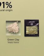 Apivita Express Beauty Cleansing Face Mask Green Clay čistilna in gladilna maska za obraz z zeleno ilovico 2x8 ml