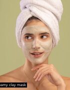 Apivita Express Beauty Cleansing Face Mask Green Clay čistilna in gladilna maska za obraz z zeleno ilovico 2x8 ml