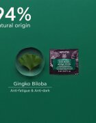 Apivita Express Beauty Eye Mask Gingko Biloba maska za oči proti oteklinam in temnim kolobarjem 2x2 ml
