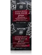Apivita Express Beauty Grape učvrstitvena maska za obraz 2x8 ml