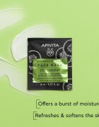 Apivita Express Beauty Moisturizing Face Mask Cucumber intenzivno vlažilna maska za obraz 2x8 ml
