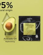 Apivita Express Beauty Moisturizing Tissue Face Mask Avocado vlažilna tekstilna maska za pomiritev kože 10 ml