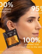 Apivita Express Beauty Nourishing Face Mask Honey vlažilna in hranilna maska za obraz 2x8 ml