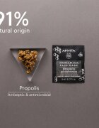 Apivita Express Beauty Purifying Face Mask Propolis črna čistilna maska za mastno kožo 2x8 ml