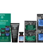 Apivita Glow on the Go božični darilni set za osvetlitev kože