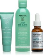 Apivita Just Bee Clear set za mastno k aknam nagnjeno kožo