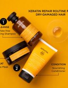 Apivita Keratin Repair Nourish Repair Conditioner keratinski obnovitveni balzam za suhe in poškodovane lase 150 ml