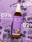 Apivita Mini Bees Gentle Kids Detangling Spray Blueberry&Honey pršilo za lažje česanje las 150 ml