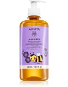 Apivita Mini Bees Gentle Kids Shampoo Blueberry & Honey šampon za tanke lase za otroke 500 ml