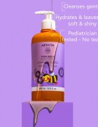 Apivita Mini Bees Gentle Kids Shampoo Blueberry & Honey šampon za tanke lase za otroke 500 ml
