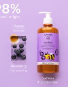 Apivita Mini Bees Gentle Kids Shampoo Blueberry & Honey šampon za tanke lase za otroke 500 ml