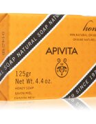 Apivita Natural Soap Honey čistilno trdo milo 125 g