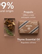 Apivita Natural Soap Propolis čistilno trdo milo 125 g