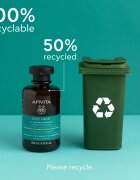 Apivita Oily Hair Oil Balance Shampoo globinsko čistilni šampon za mastno lasišče za krepitev in sijaj las 250 ml