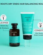 Apivita Oily Roots & Dry Ends Balancing Conditioner balzam za mastno lasišče in suhe konice 150 ml