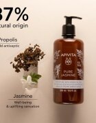 Apivita Pure Jasmine Shower Gel vlažilen gel za prhanje z eteričnimi olji 500 ml