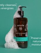 Apivita Refreshing Fig Shower Gel osvežujoč gel za prhanje z eteričnimi olji 250 ml