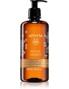 Apivita Royal Honey Creamy Shower Gel vlažilen gel za prhanje z eteričnimi olji 500 ml