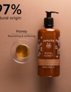 Apivita Royal Honey Creamy Shower Gel vlažilen gel za prhanje z eteričnimi olji 500 ml