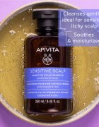 Apivita Sensitive Scalp Shampoo šampon za občutljivo in razdraženo lasišče brez sulfatov 250 ml
