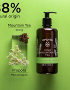 Apivita Tonic Mountain Tea Tonifying Shower Gel gel za prhanje za toniranje kože 500 ml