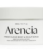 Arencia Fresh Cloud White Tea & Neroli nežni piling za telo in lase 260 g