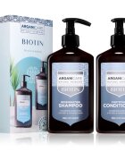 Arganicare Biotin Regenerating Set set za krepitev las 1 kos