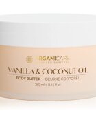 Arganicare Body Butter Vanilla & Coconut Oil maslo za telo s kokosovim oljem 250 ml