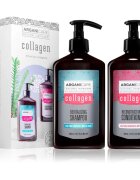 Arganicare Collagen Set darilni set za volumen las 1 kos