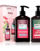 Arganicare Keratin Set set za lase s keratinom 1 kos