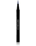 Artdeco Liquid Liner Intense dolgoobstojen flomaster za oči odtenek 12 Blue 0.6 ml