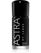 Astra Make-up My Laque 5 Free dolgoobstojen lak za nohte odtenek 45 Super Black 12 ml
