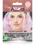 Astrid Glow Expert maska za oči proti gubam oteklinam in temnim kolobarjem 2 kos