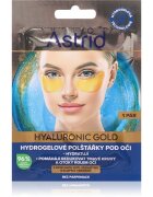 Astrid Hyaluronic Gold maska za oči proti gubam zabuhlosti in temnim kolobarjem 2 kos