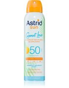 Astrid Sun Coconut Love hladilno nevidno pršilo za sončenje SPF 50 z visoko UV zaščito 150 ml