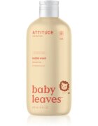 Attitude Baby Leaves Pear Nectar pena za kopel z vonjem hruškovega soka 473 ml
