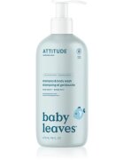 Attitude Baby Leaves Shampoo & Body wash šampon in gel za prhanje za otroke z vonjem sladkega jabolka Good Night 473 ml