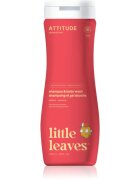 Attitude Little Leaves Mango otroški gel za umivanje in šampon z vonjem manga 473 ml