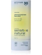 Attitude Sensitive Natural Face Stick mineralna krema za sončenje v paličici za občutljivo kožo 20 g