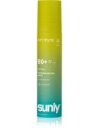 Attitude Sunly Mineral Sunscreen Spray SPF 50+ mineralno pršilo za sončenje brez dodanih dišav SPF 50+ 75 ml