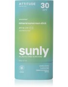 Attitude Sunly Unscented mineralna krema za sončenje v paličici SPF 30 60 g