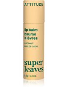 Attitude Super Leaves Lip Balm balzam za ustnice z vonjem kokosa Coconut 8.5 g