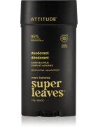 Attitude Super Leaves Men Deodorant dezodorant brez aluminija za moške Amber & Citrus 75 g